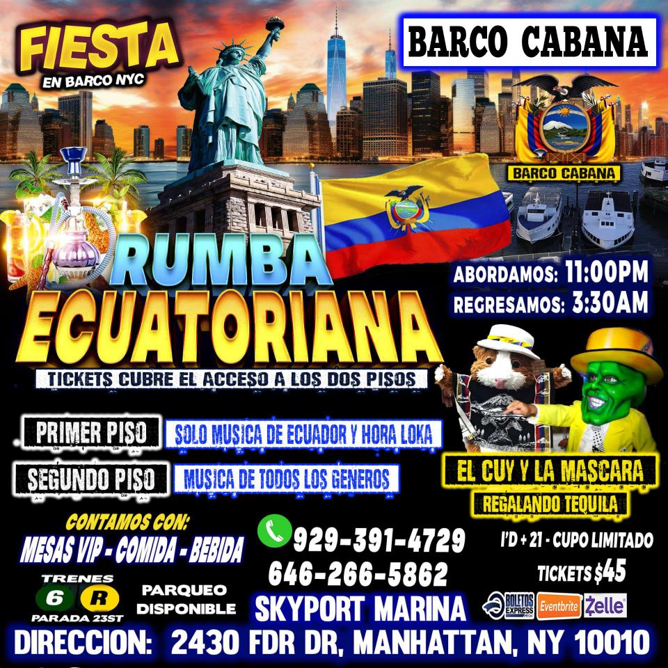 INDEPENDENCIA DE ECUADOR + EN BARCO
